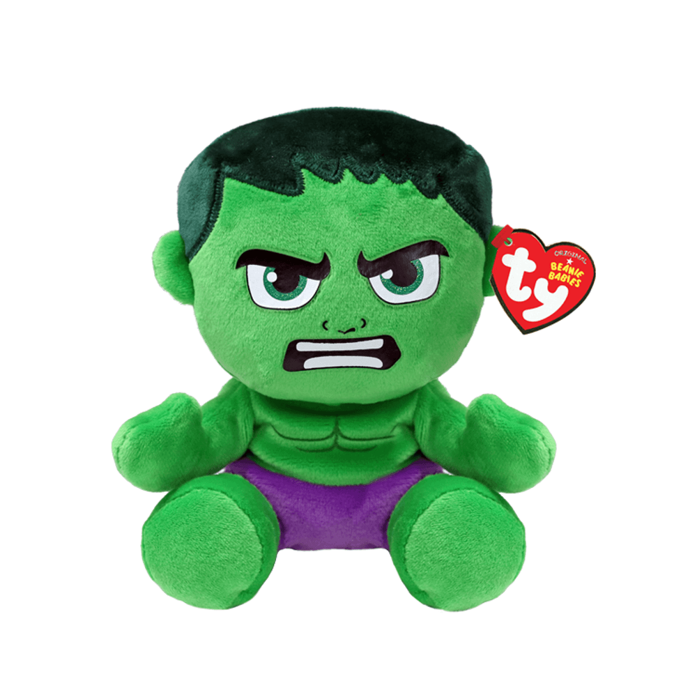 TY Beanie Baby Marvel Hulk Plush